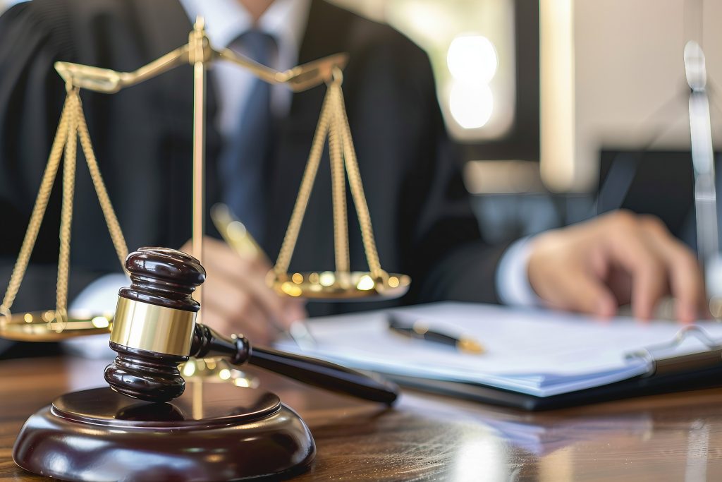 Concept of legal justice made Generative Ai